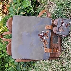 Rare Disney Loungefly Safari Backpack